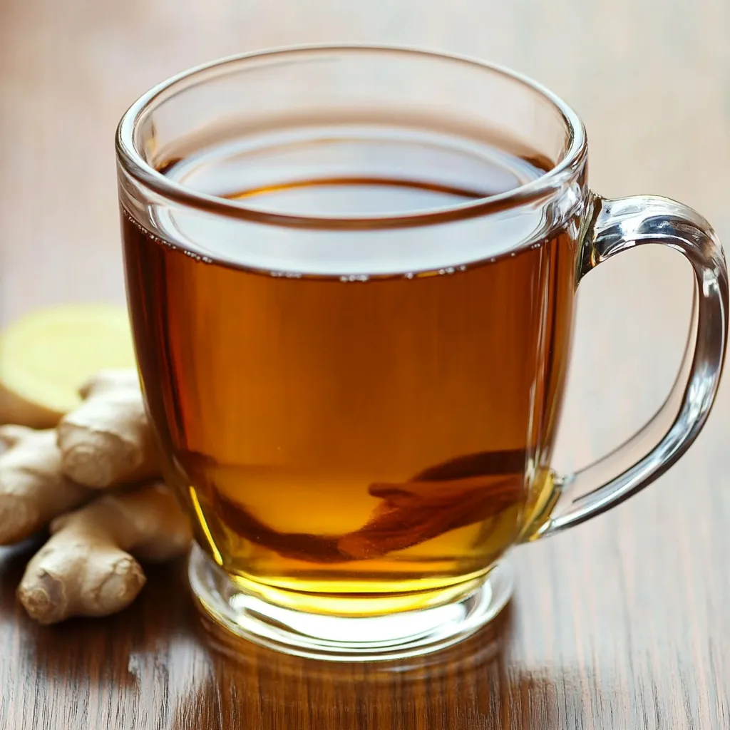 Taza de infusión natural con hojas de aguacate, mango y guanábana, acompañada de cúrcuma en polvo y limón.