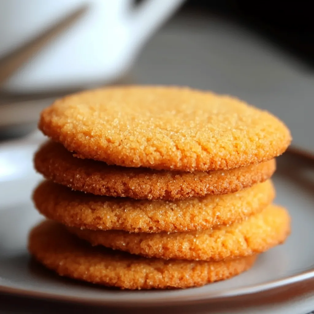 Galletas de naranja sin harina ni azúcar servidas en un plato, con un fondo cálido y cítricos frescos como decoración.
