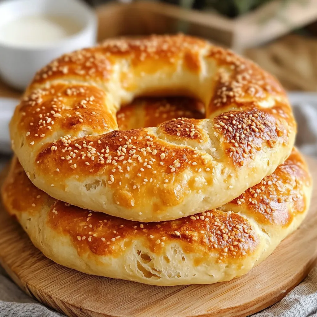 Pan Turco esponjoso servido con hummus y aceite de oliva.