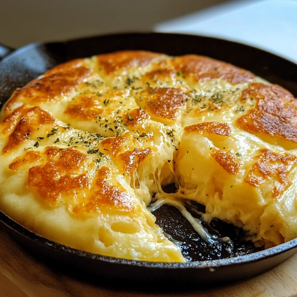 Masa de pan de maicena con queso siendo mezclada en un bol.