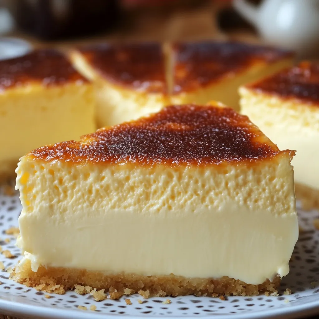 Panqué de queso crema casero recién horneado en un molde.