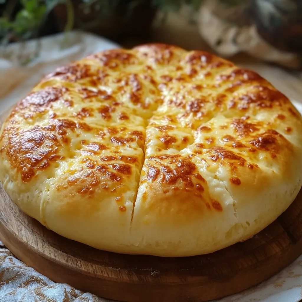Pan de queso sin horno cocinado en sartén, dorado por fuera y esponjoso por dentro. Perfecto para acompañar el desayuno o la merienda.