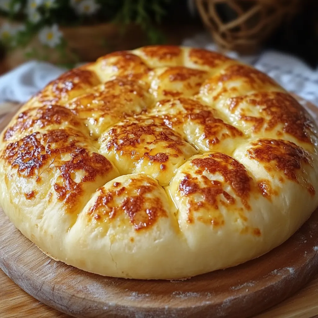 Pan de queso sin horno cocinado en sartén, dorado por fuera y esponjoso por dentro. Perfecto para acompañar el desayuno o la merienda.