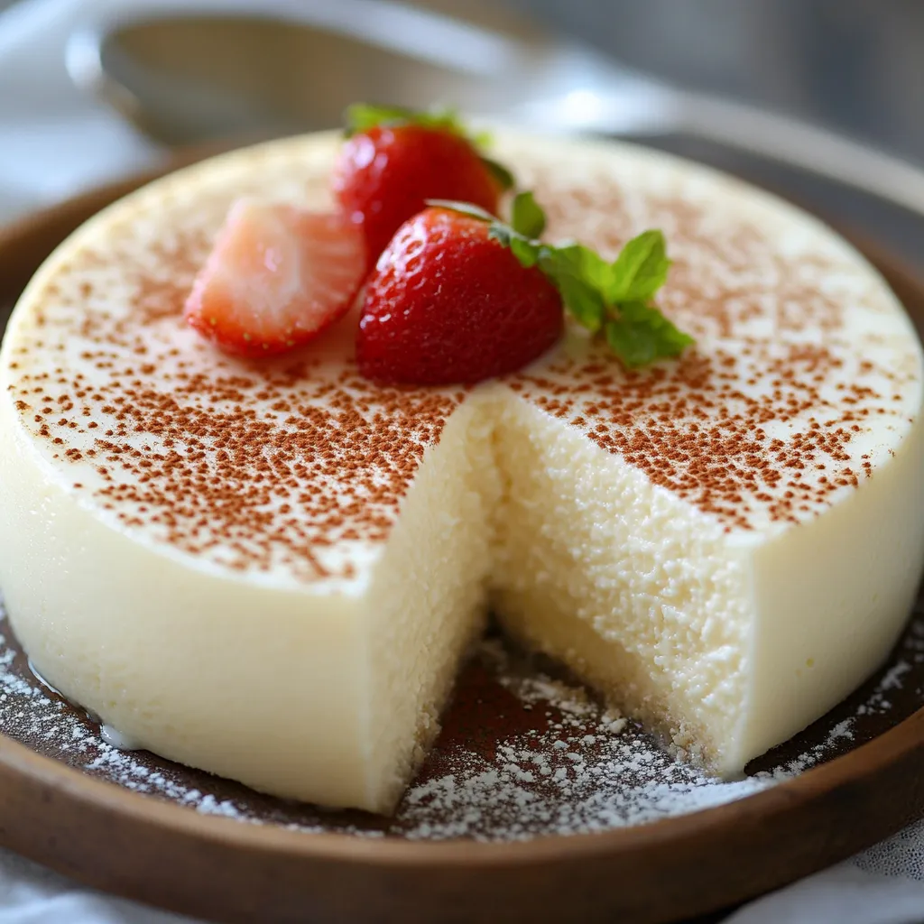 Postre de leche casero servido en pequeños moldes, con textura cremosa y espolvoreado con canela en polvo.