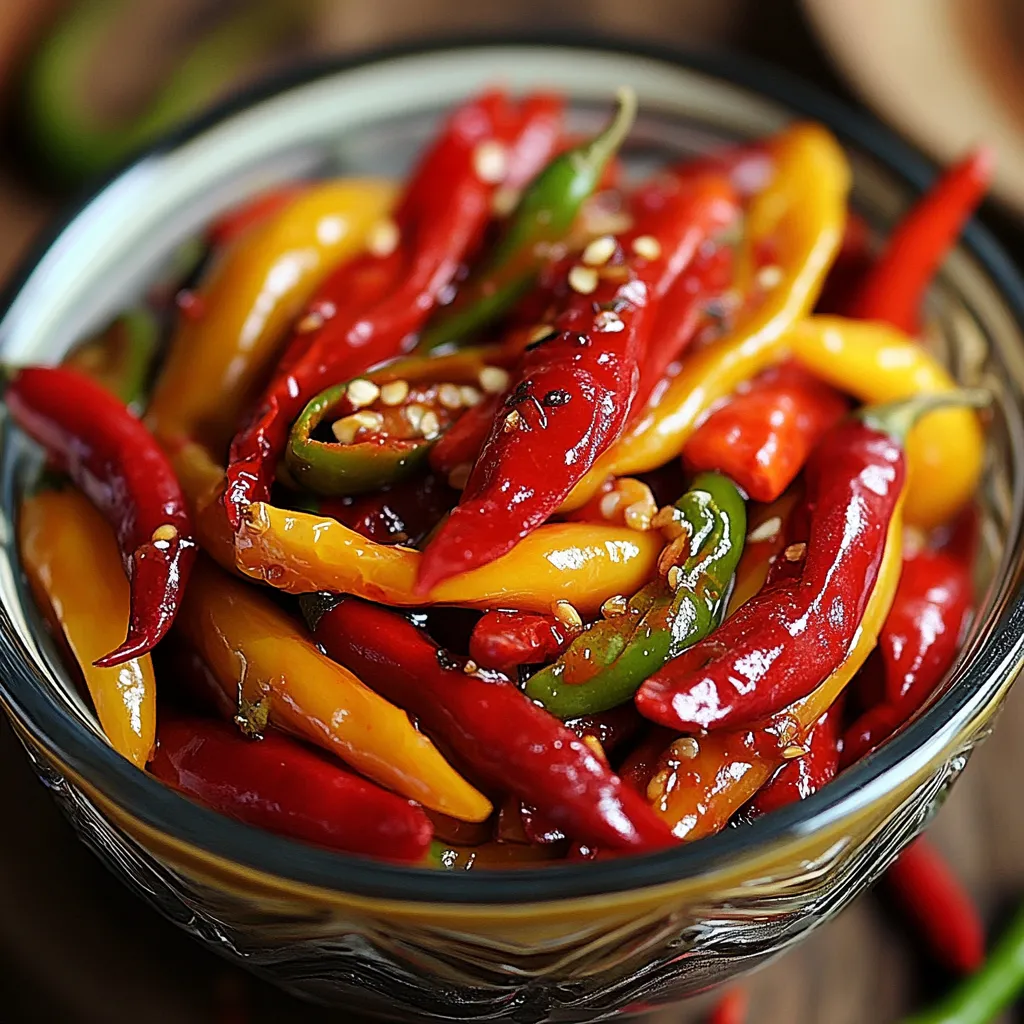 Frasco de chiles jalapeños en vinagre con zanahorias, cebolla y especias.