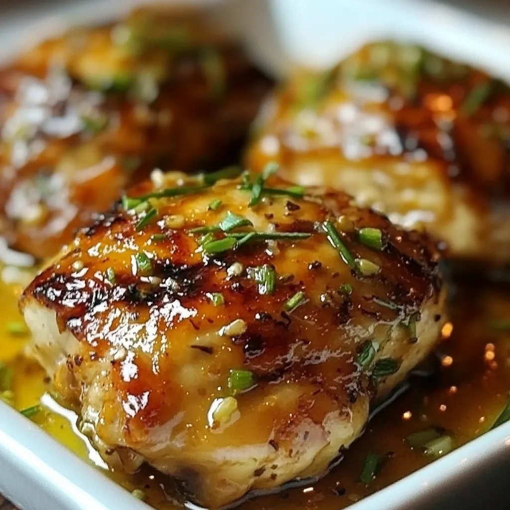 Pechugas de pollo doradas al horno cubiertas con mezcla cremosa de mayonesa y parmesano