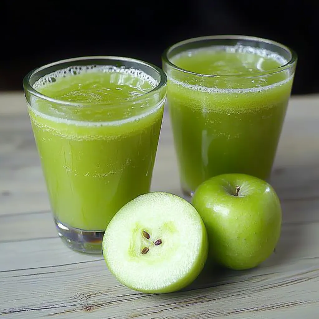 El jugo de pepino y manzana es ideal para quienes padecen retención de líquidos y ayuda a eliminar la inflamación abdominal