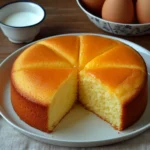 Panqué de queso crema casero recién horneado y esponjoso