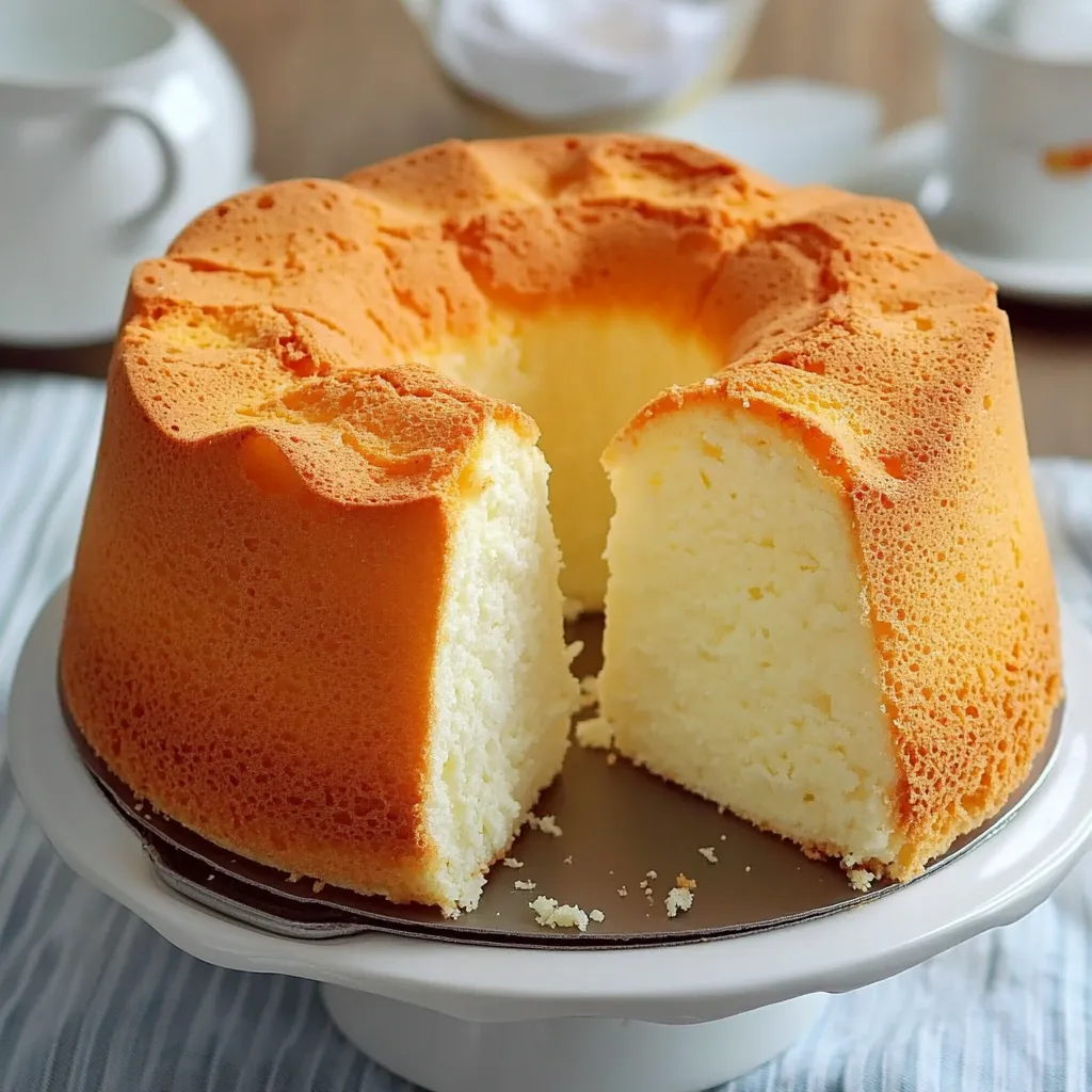 Pastel de gasa casero sobre una bandeja blanca