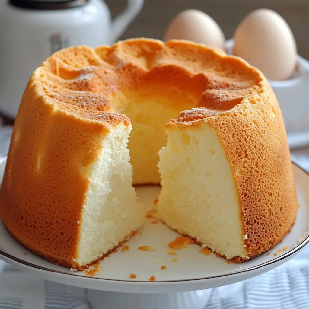 Pastel de gasa casero sobre una bandeja blanca