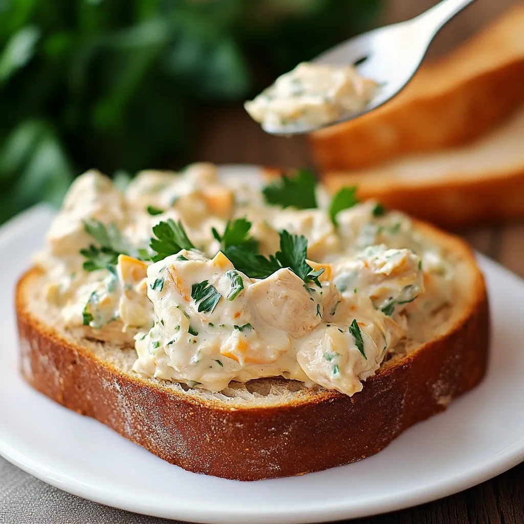 Paté casero de pollo y zanahoria servido en pan tostado