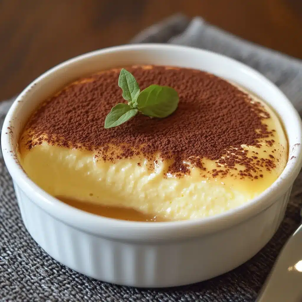 Postre casero en vaso con capas de crema, naranja y frambuesa decorado con chocolate y galleta