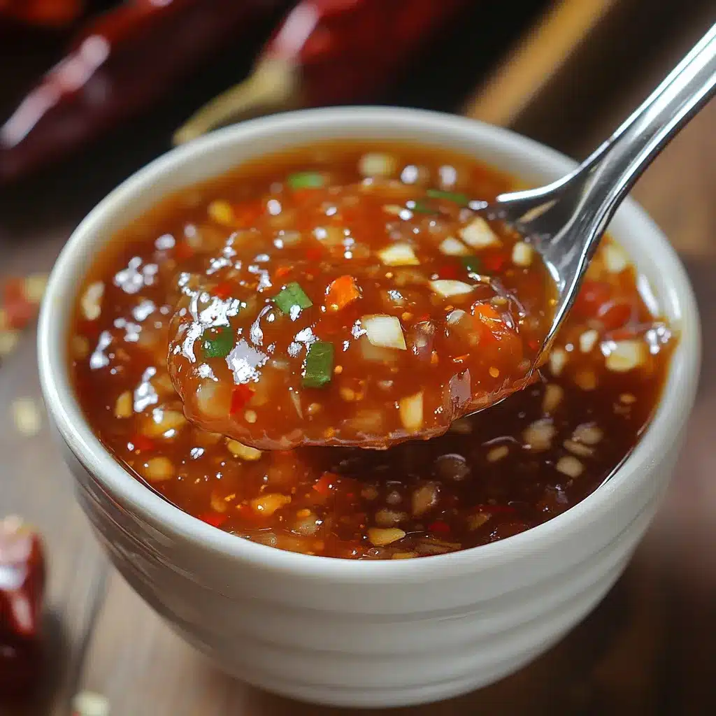 Salsa de chile estilo restaurante en un tazón rústico sobre una mesa con totopos.