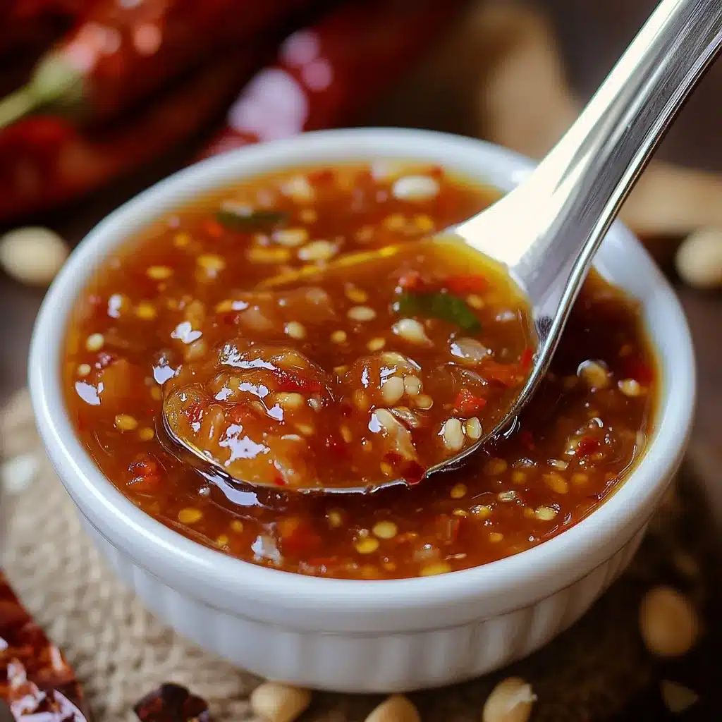Salsa de chile estilo restaurante en un tazón rústico sobre una mesa con totopos.