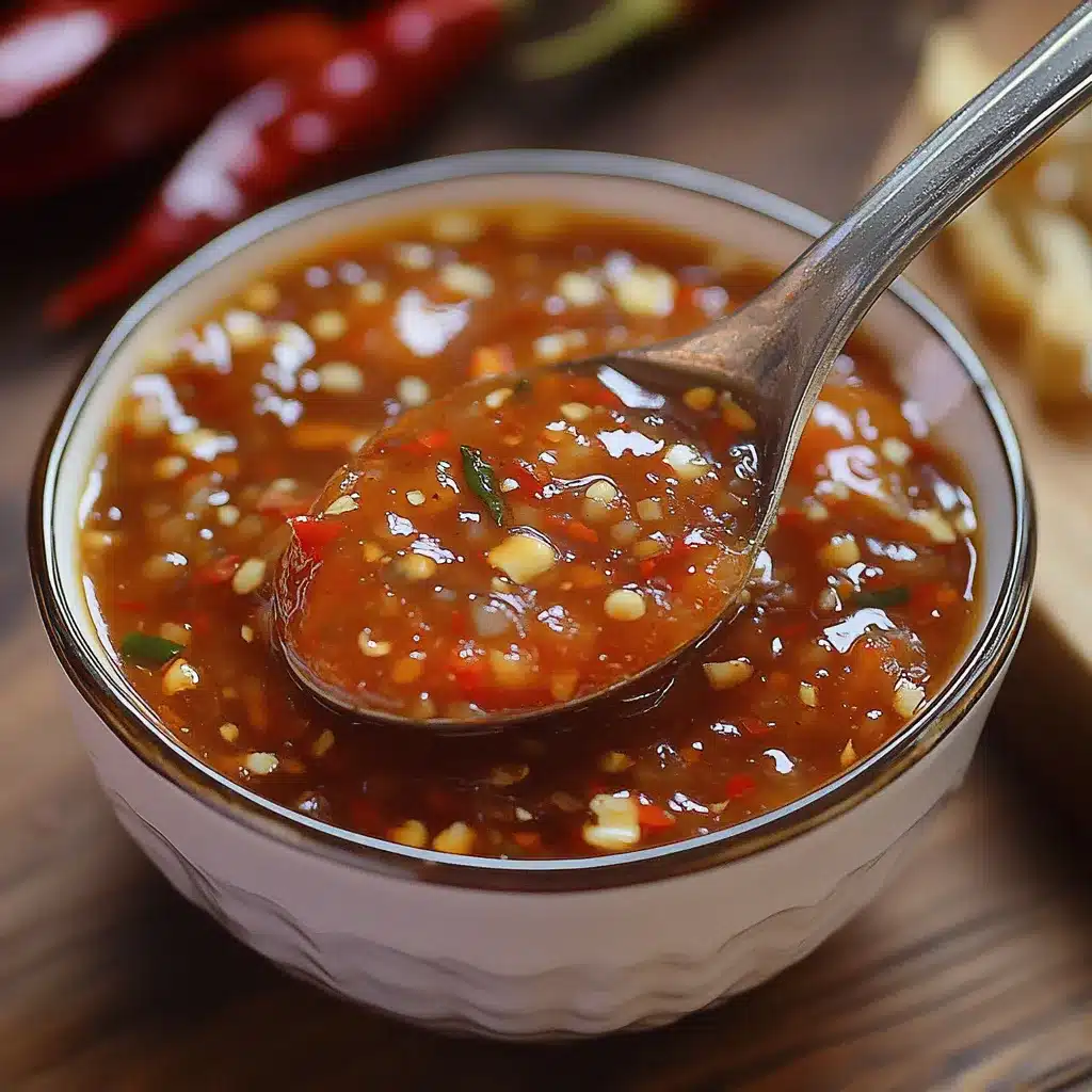 Salsa de chile estilo restaurante en un tazón rústico sobre una mesa con totopos.