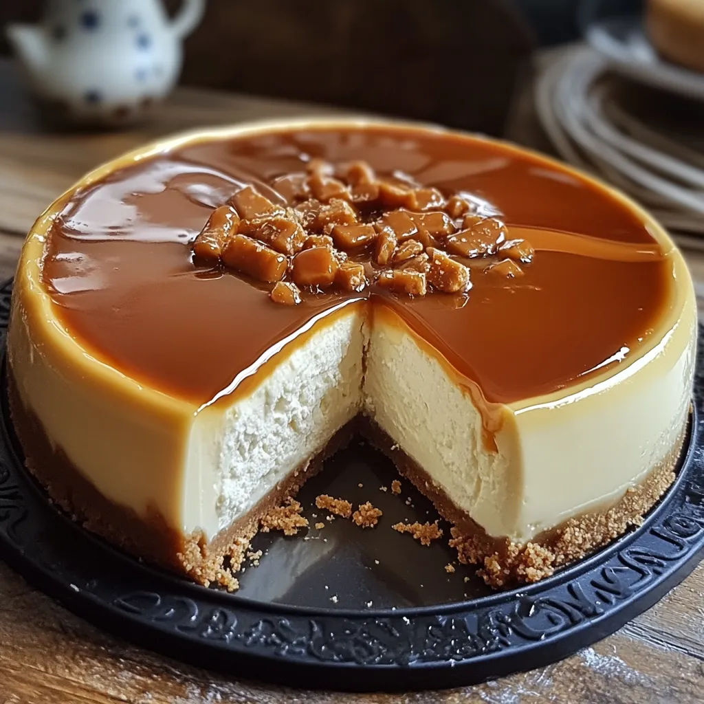 Tarta de queso casera al estilo tradicional de la abuela