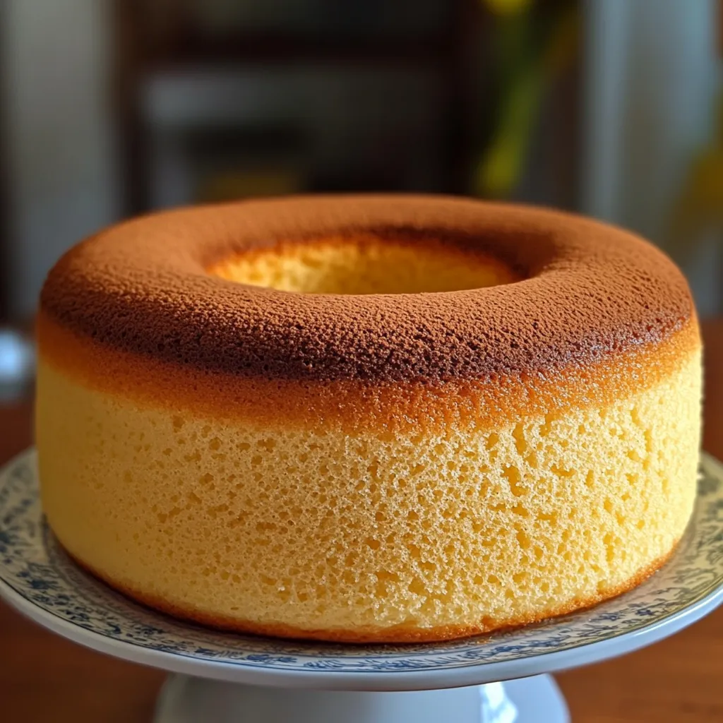 Bizcocho gigante casero con efecto marmolado y corte esponjoso, recién horneado.
