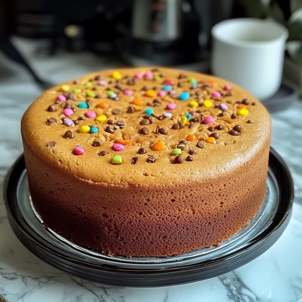 Bizcocho de galleta casero sobre una rejilla