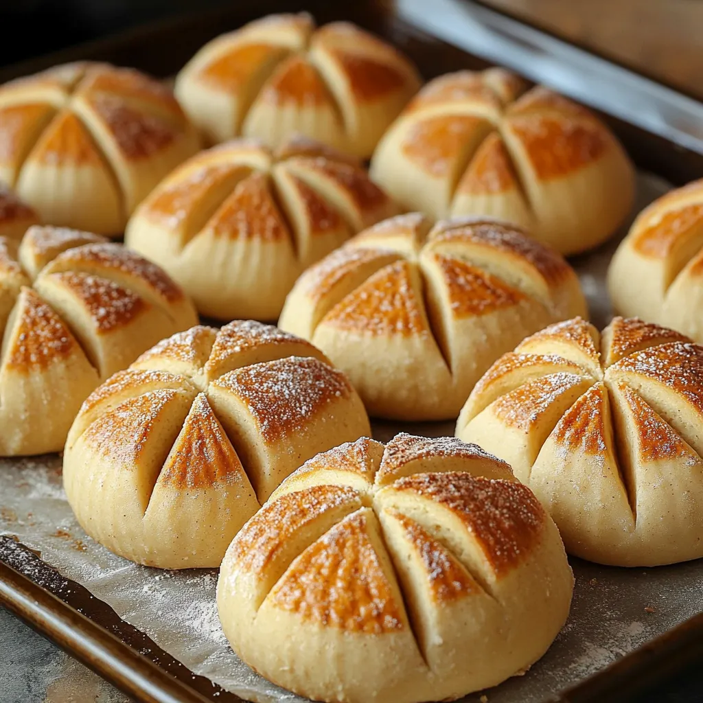 Conchas pan dulce mexicanas caseras con cobertura clásica de vainilla y cacao