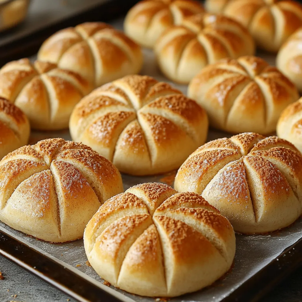 Conchas pan dulce mexicanas caseras con cobertura clásica de vainilla y cacao