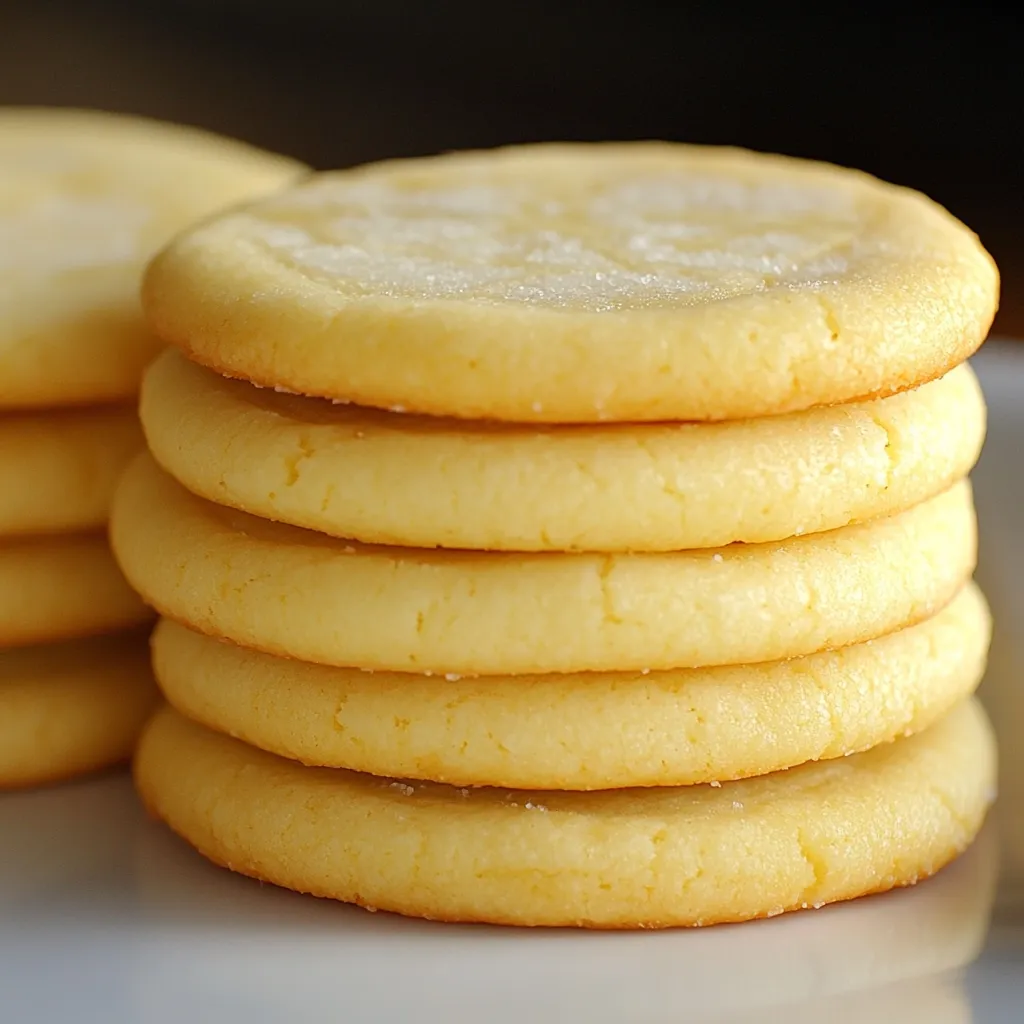 Galletas de limón caseras recién horneadas sobre una rejilla con textura suave y bordes dorados