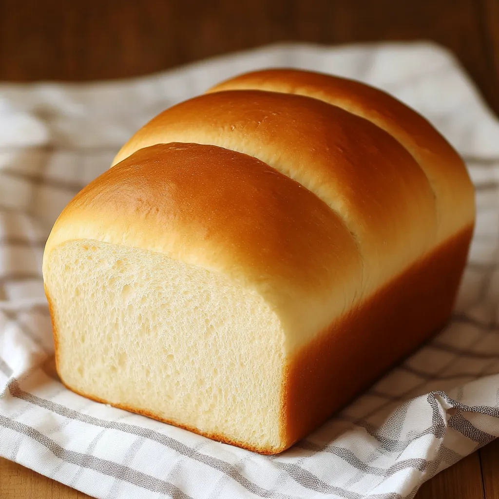 Pan blanco casero recién horneado en moldes rectangulares sobre rejilla