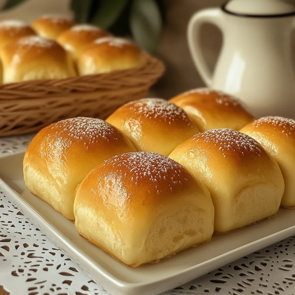Panecillos de licuadora recién horneados sobre una bandeja de horno