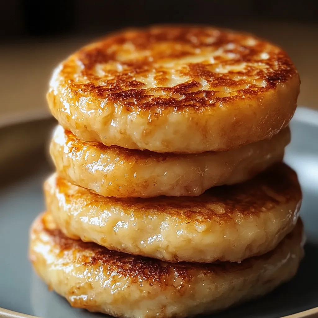 Panqueques de avena con trozos de manzana, servidos con frutas frescas y yogur