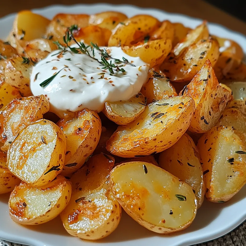Plato de Patatas Arrieras con alioli casero, gambas al ajillo y perejil fresco