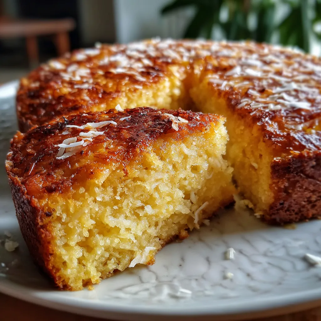 Torta saludable sin horno decorada con castañas crocantes en un plato blanco.