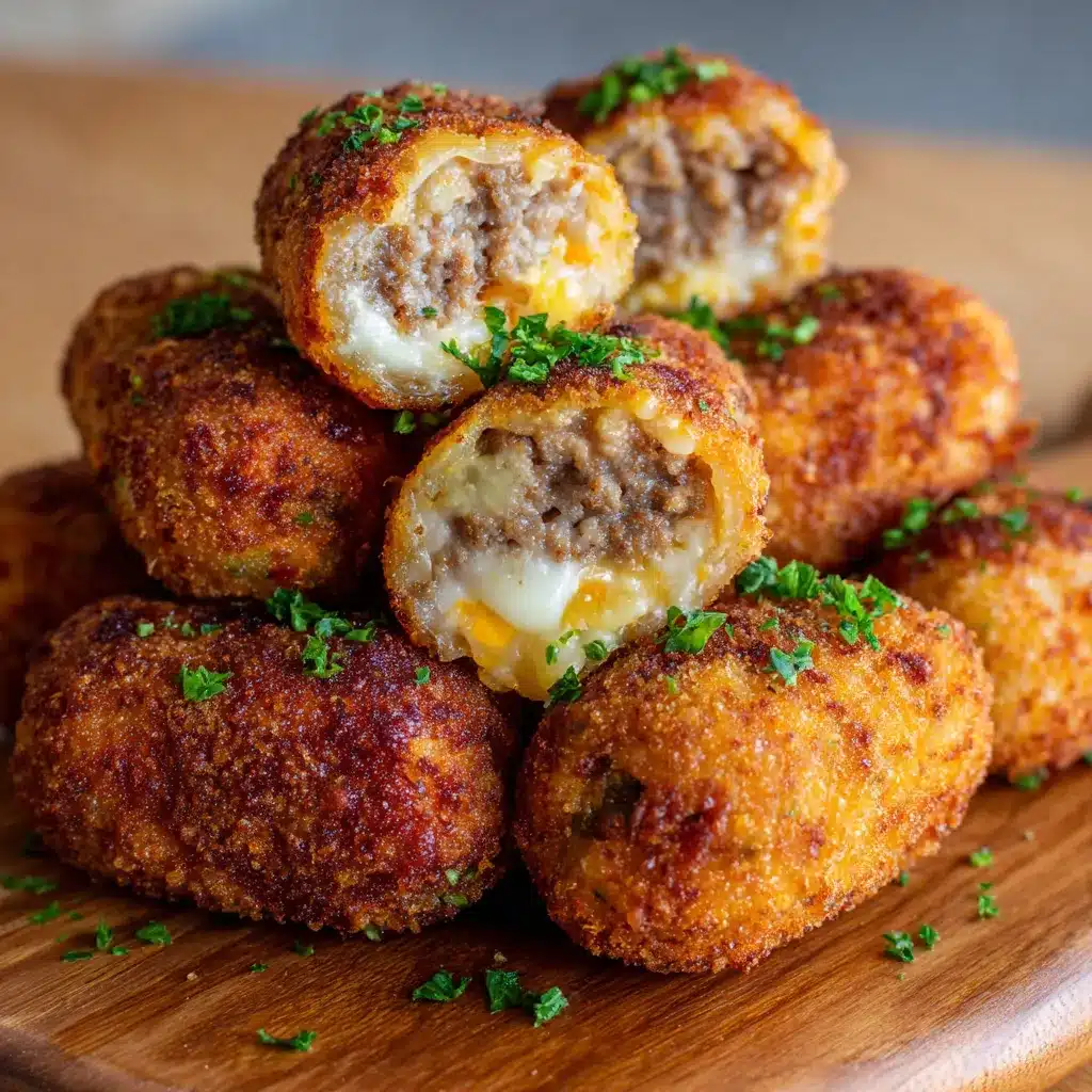 Croquetas de Carne con Zanahoria y Queso