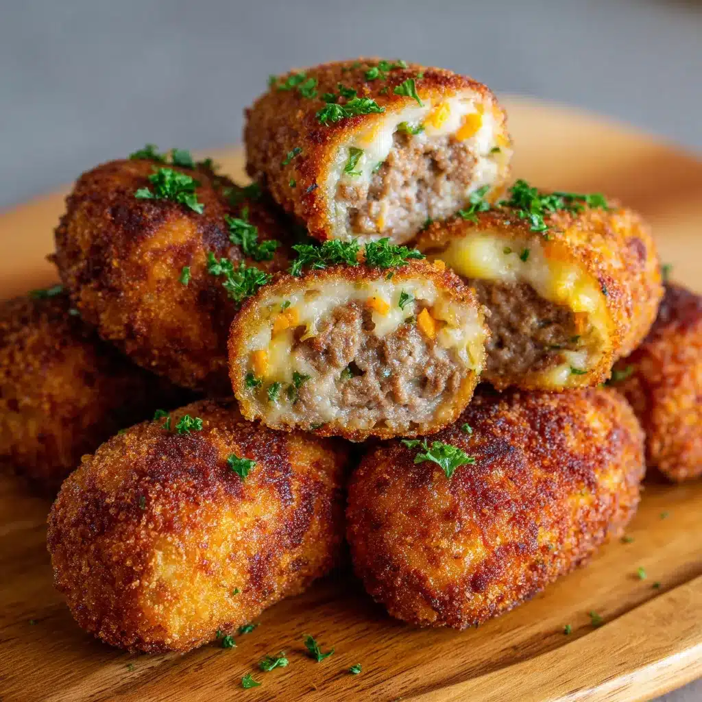 Croquetas de Carne con Zanahoria y Queso