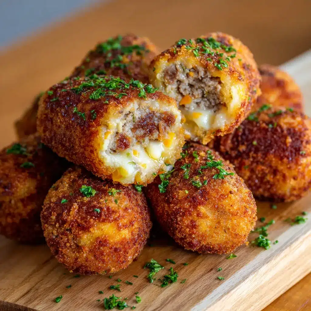 Croquetas de Carne con Zanahoria y Queso