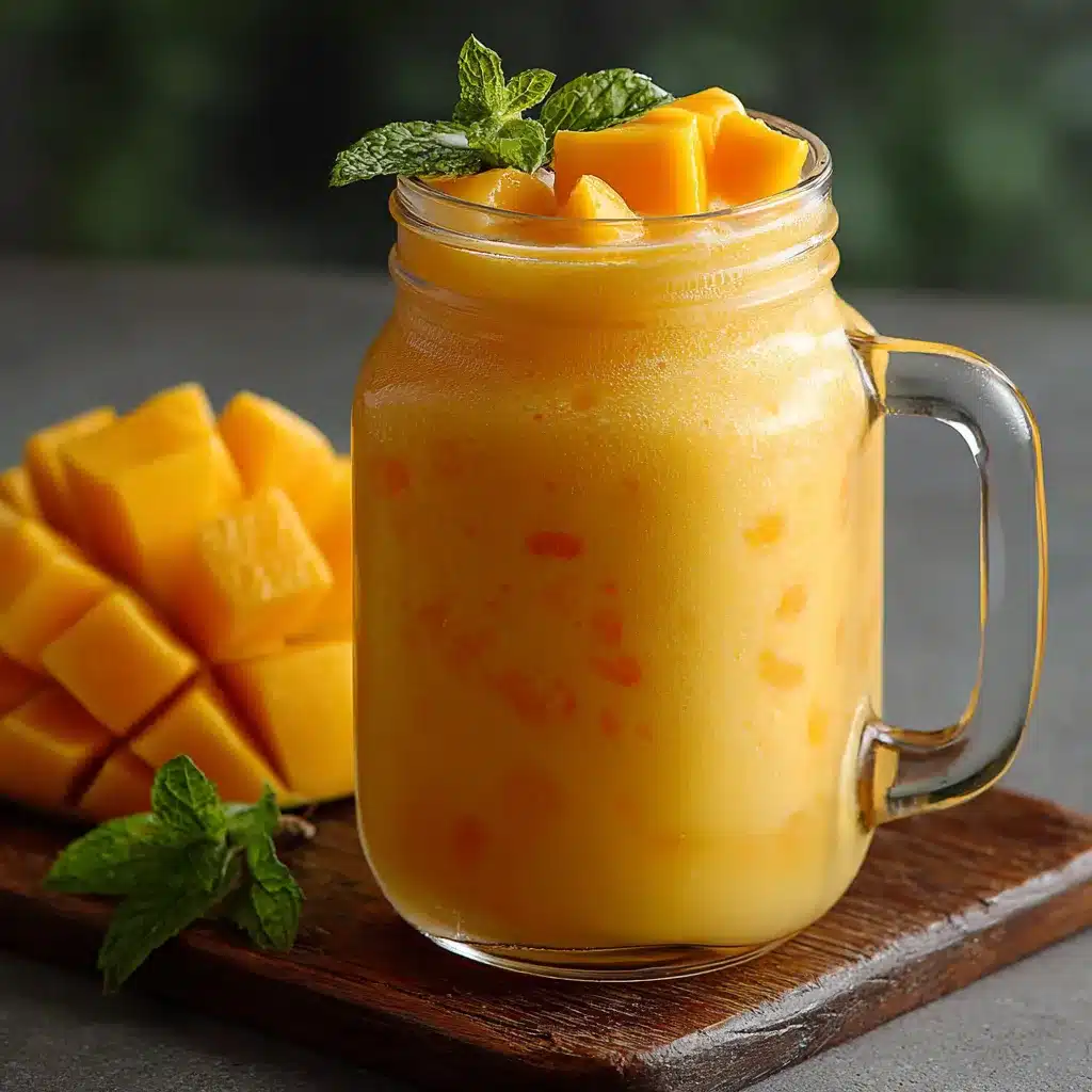 Agua Fresca y Cremosa de Mango 