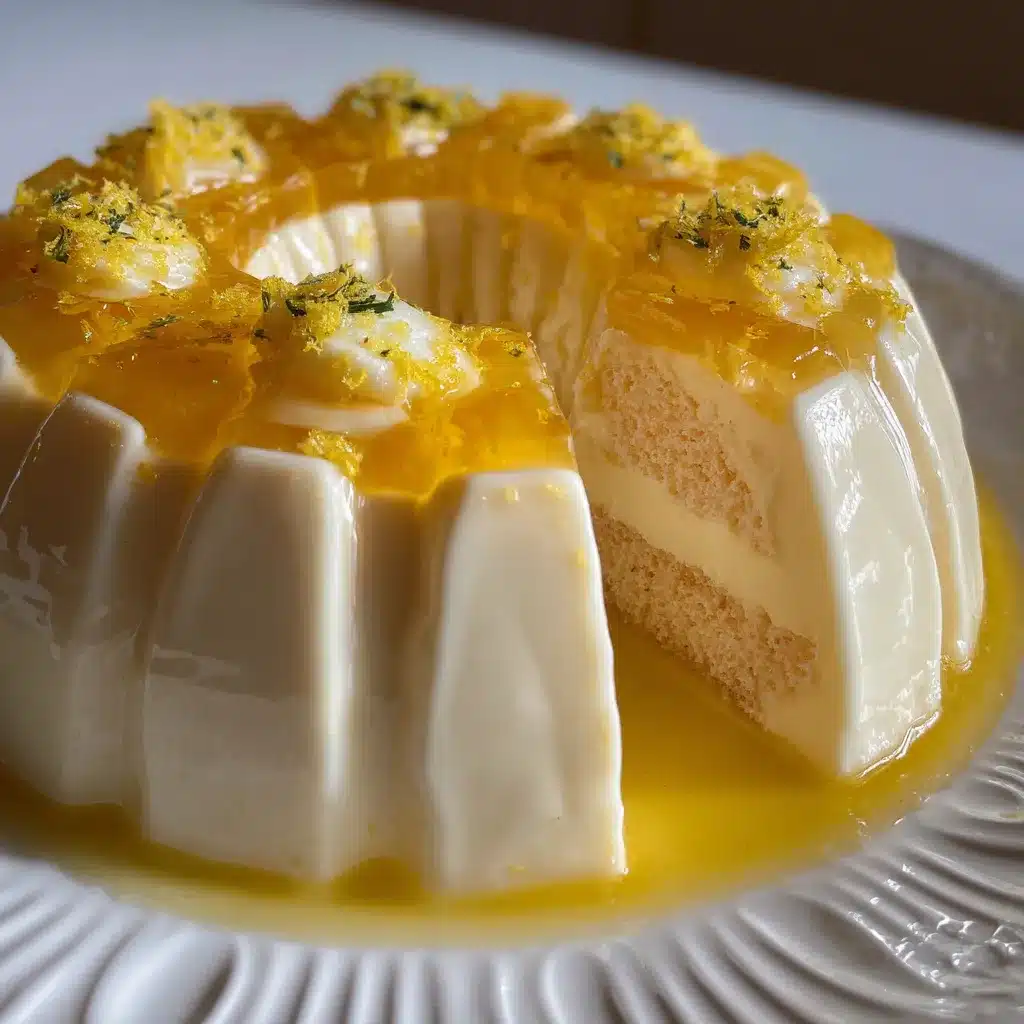 GELATINA DE CARLOTA DE LIMÓN