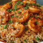 ARROZ FRITO CON CAMARONES