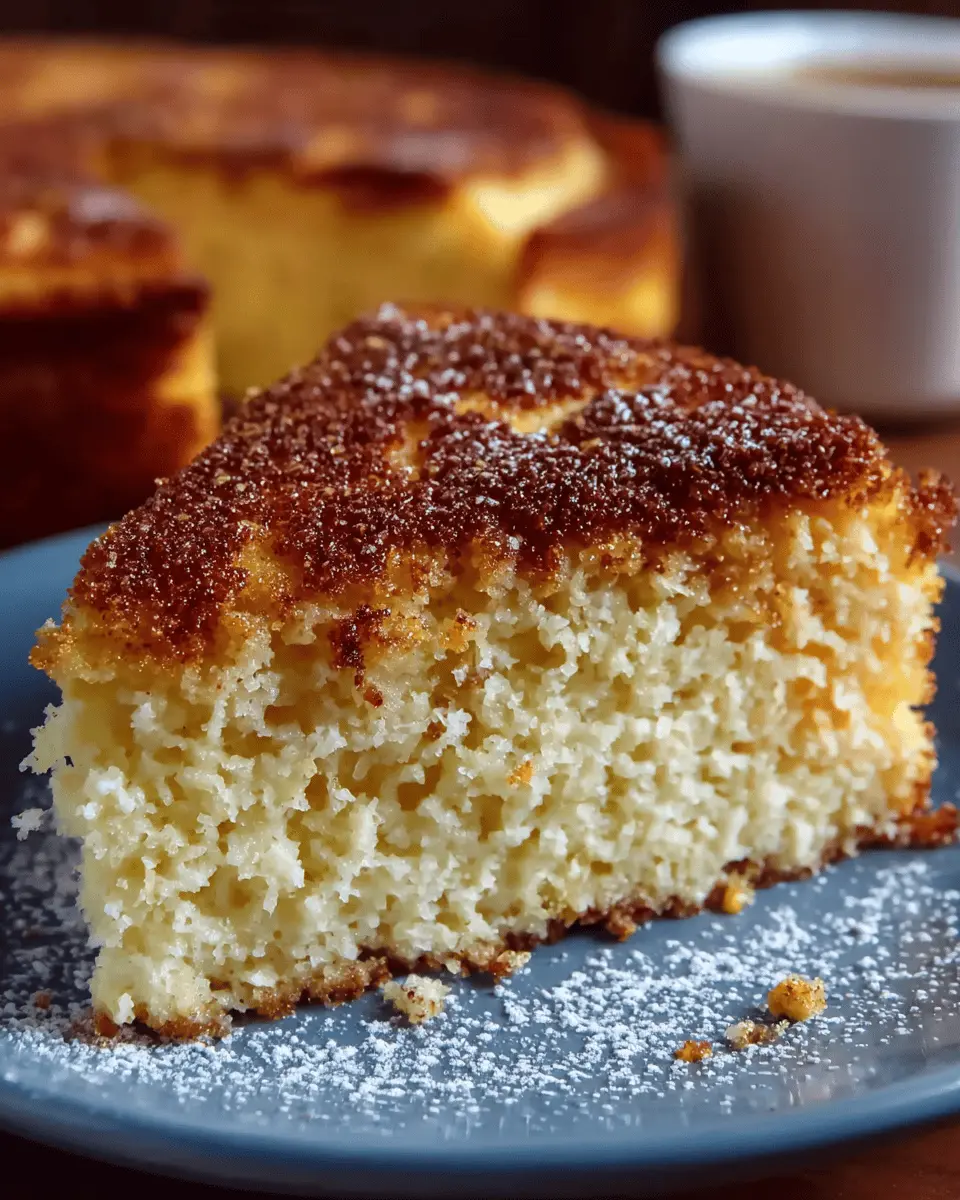 Torta Esponjosa de Elote con Toque de Canela