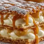 Pastel Éclair de Manzana y Caramelo