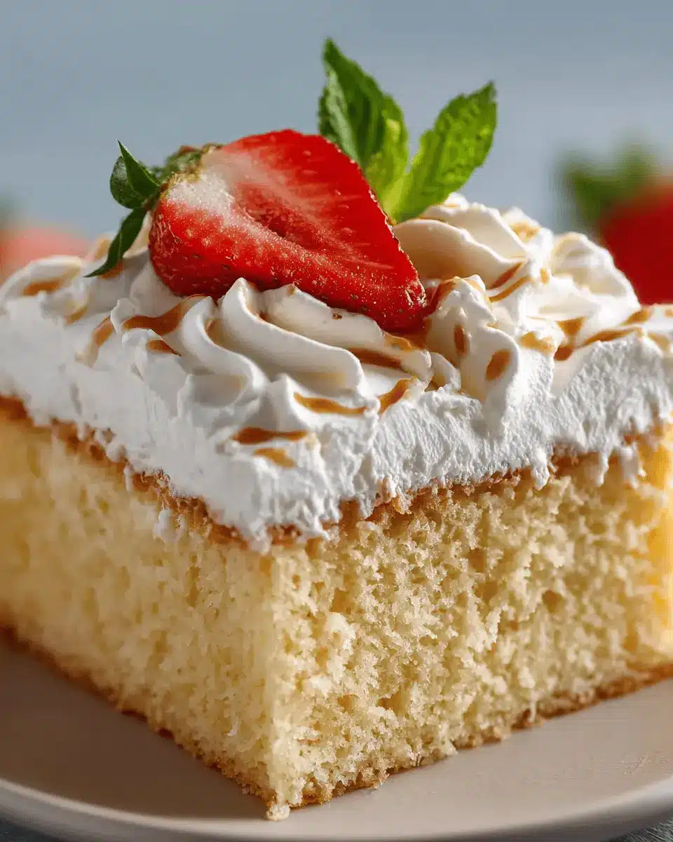 Pastel Tres Leches