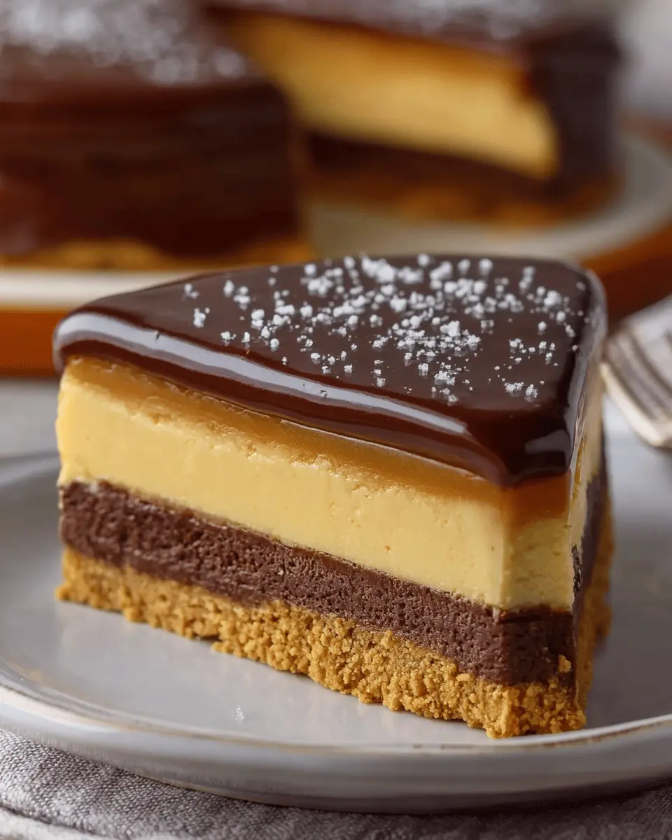 Tarta de Galletas, Flan y Chocolate