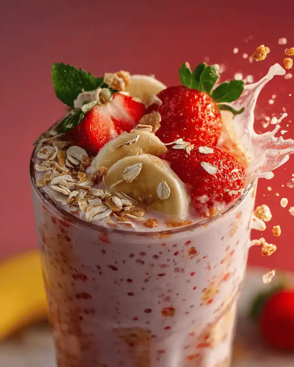 Batido de Frutas con Avena