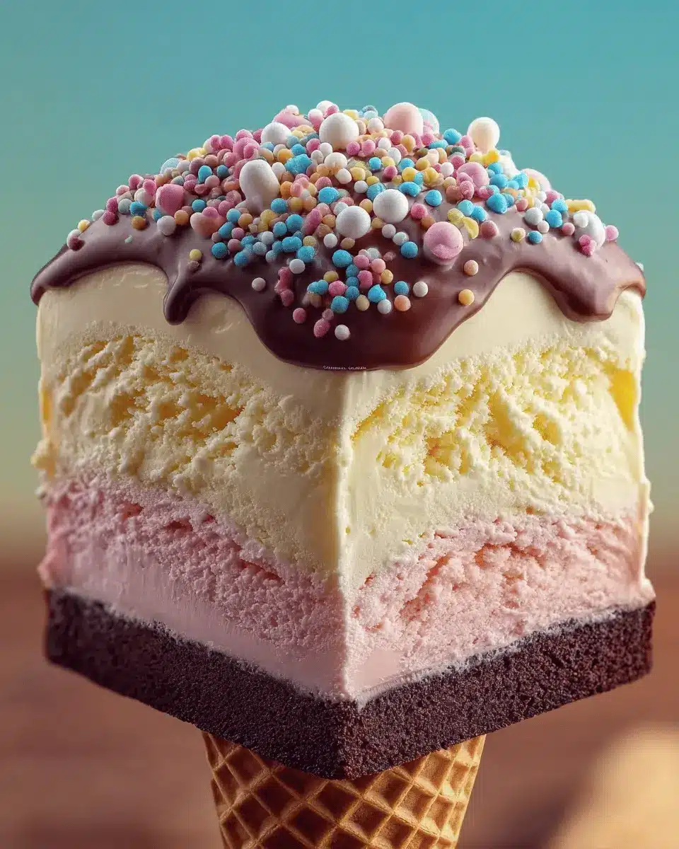 Pastel Helado Dos Amores