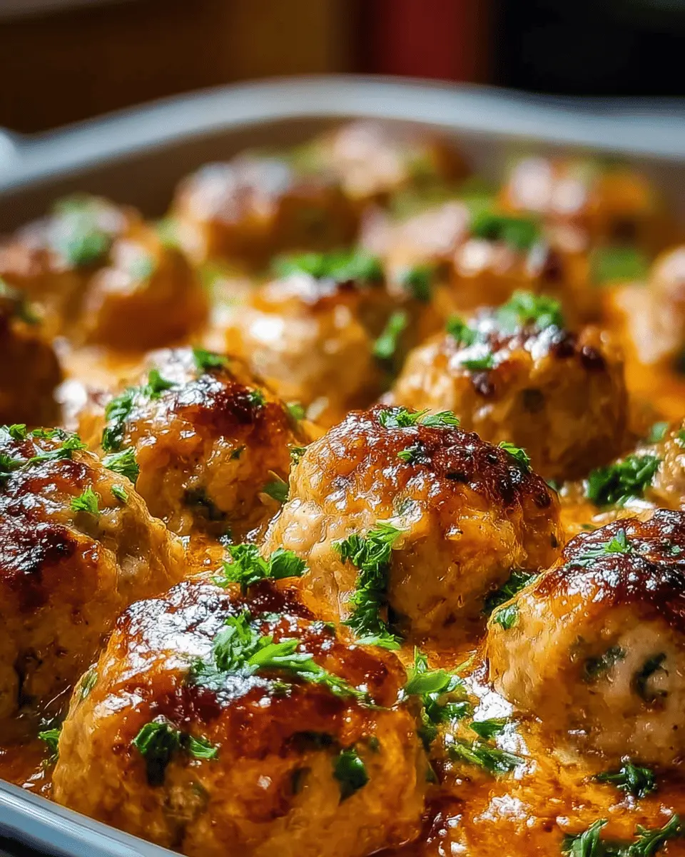 Albóndigas de Pollo al Horno