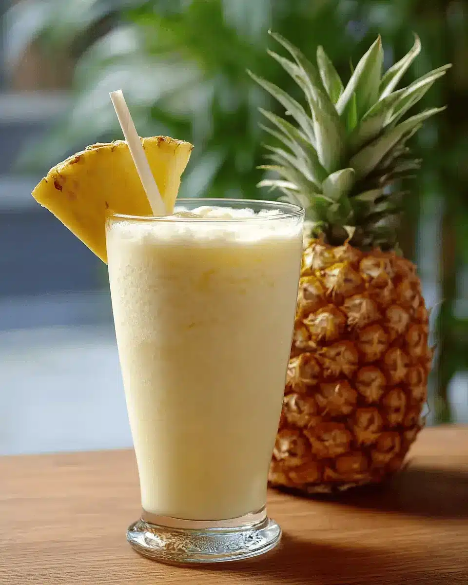 Batido de piña colada