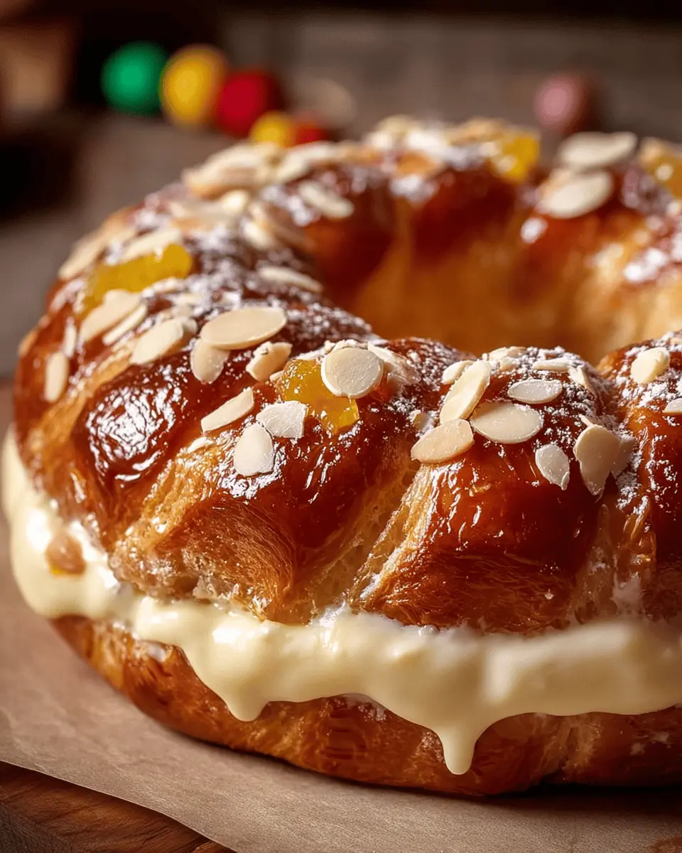 Roscón de Reyes con Nata
