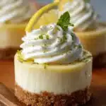 Mini cheesecake de limón