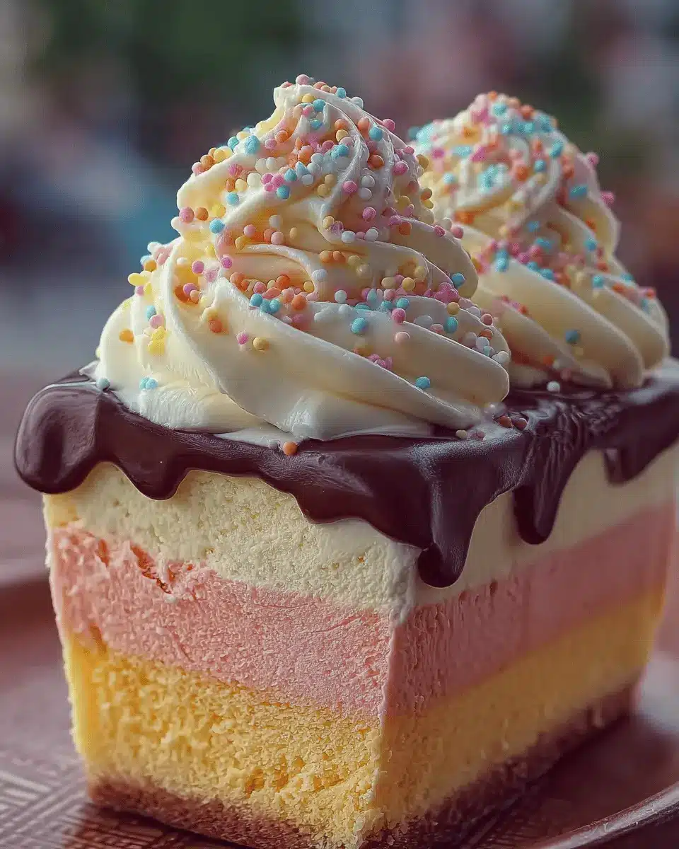 Pastel Helado Dos Amores