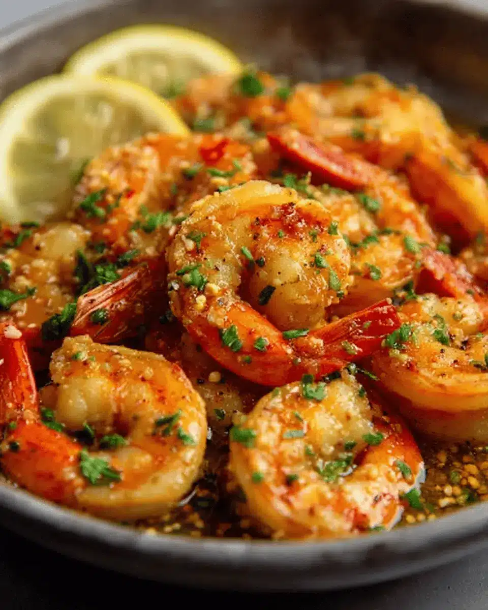 CAMARONES A LA MANTEQUILLA