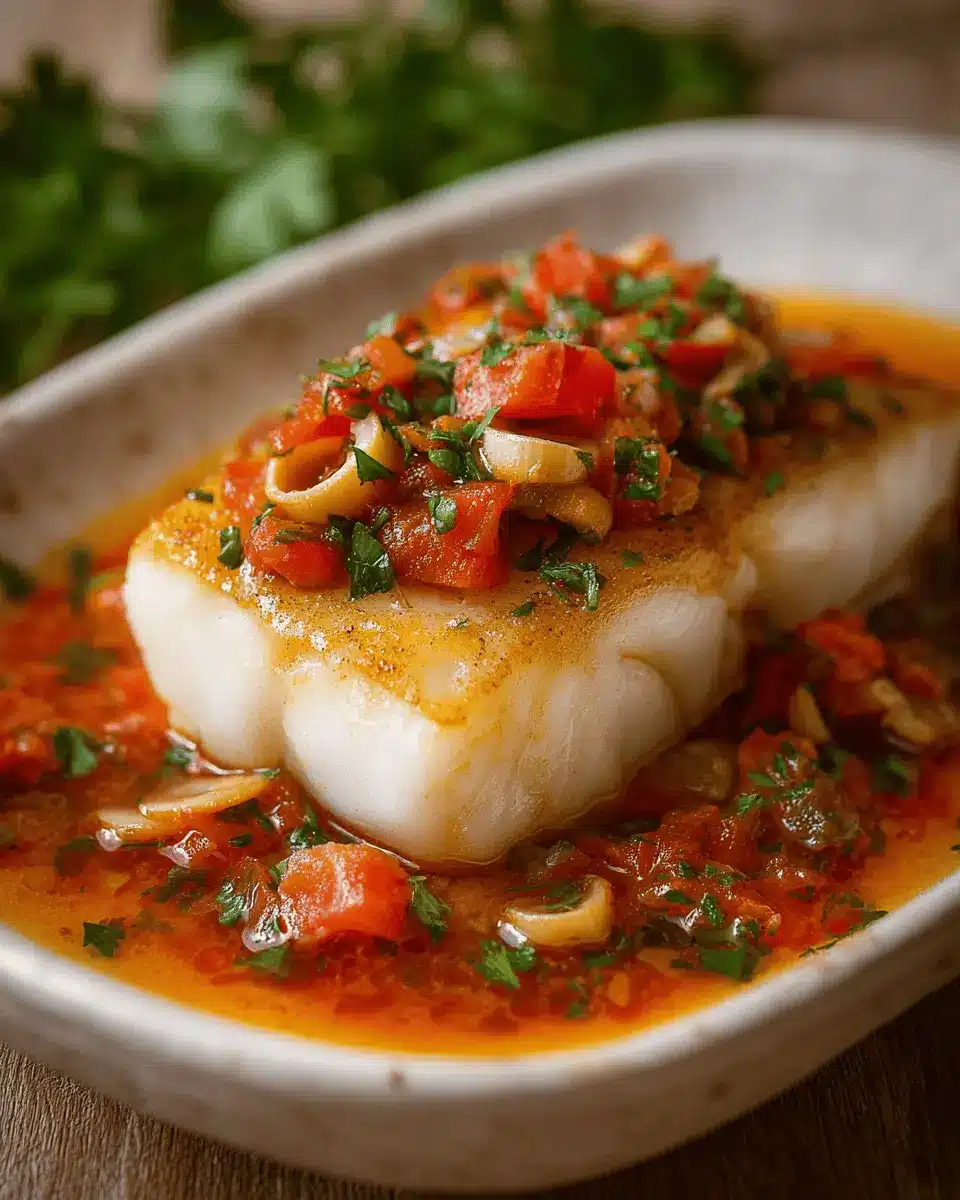 Merluza en Salsa Marinera