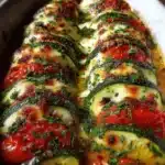 Calabacines al Horno con Tomate y Queso